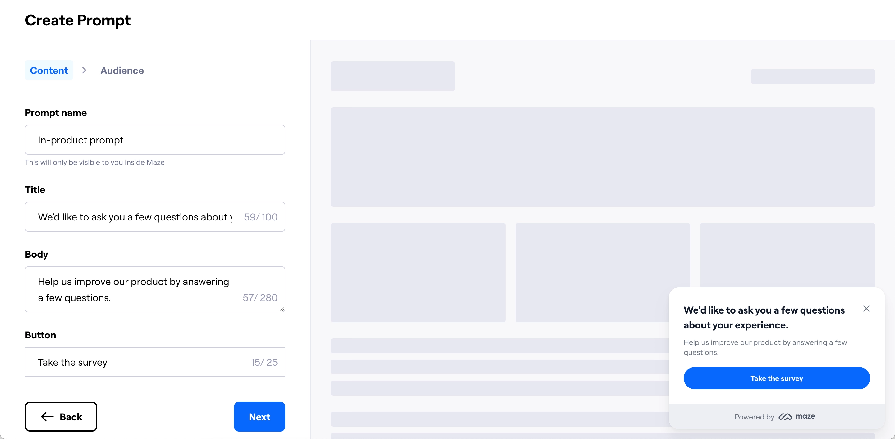 maze-share-in-product-prompt-create-content.webp