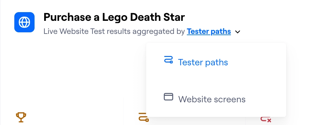 maze-results-website-test-aggregation-dropdown.webp