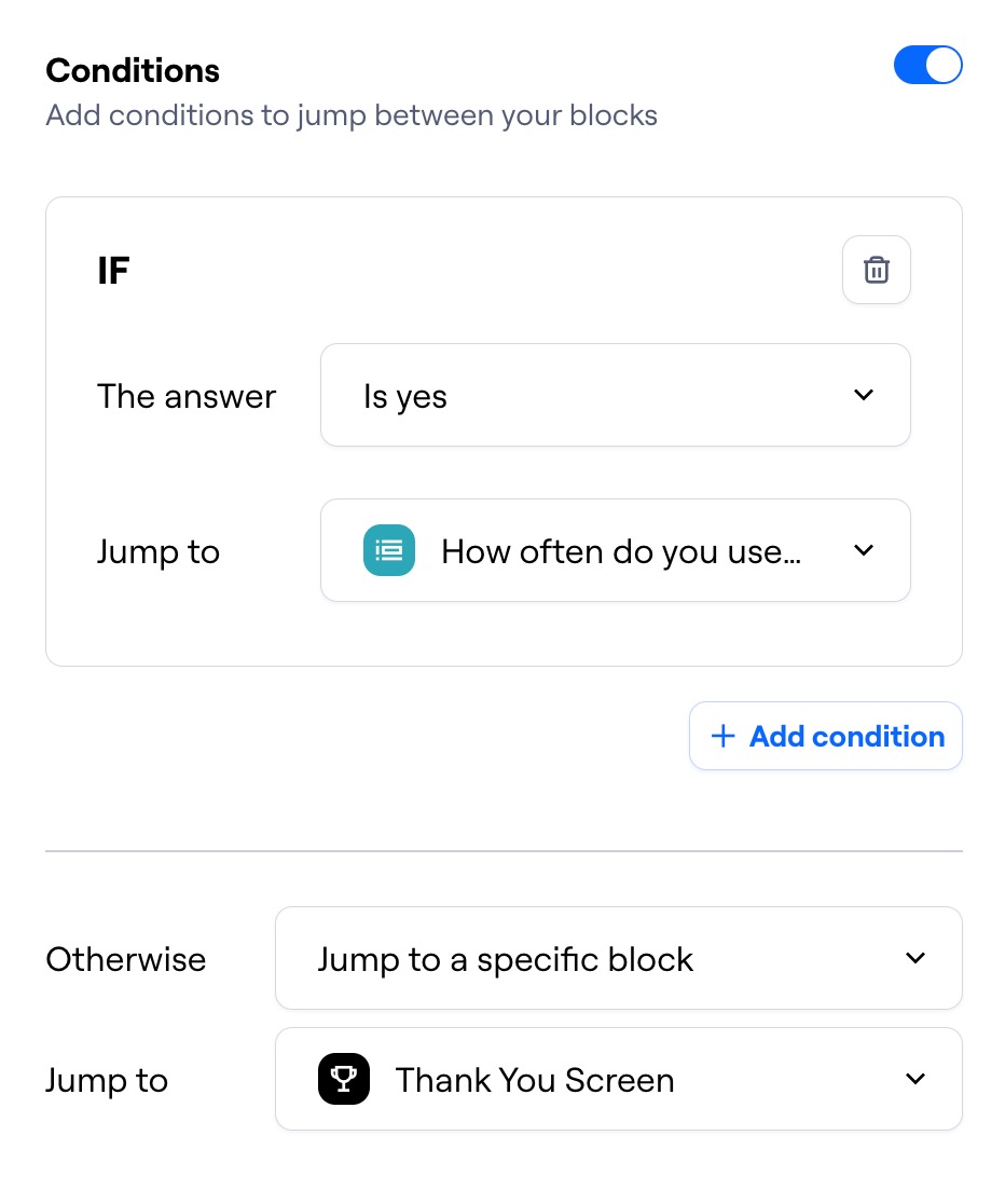 Add an additional condition