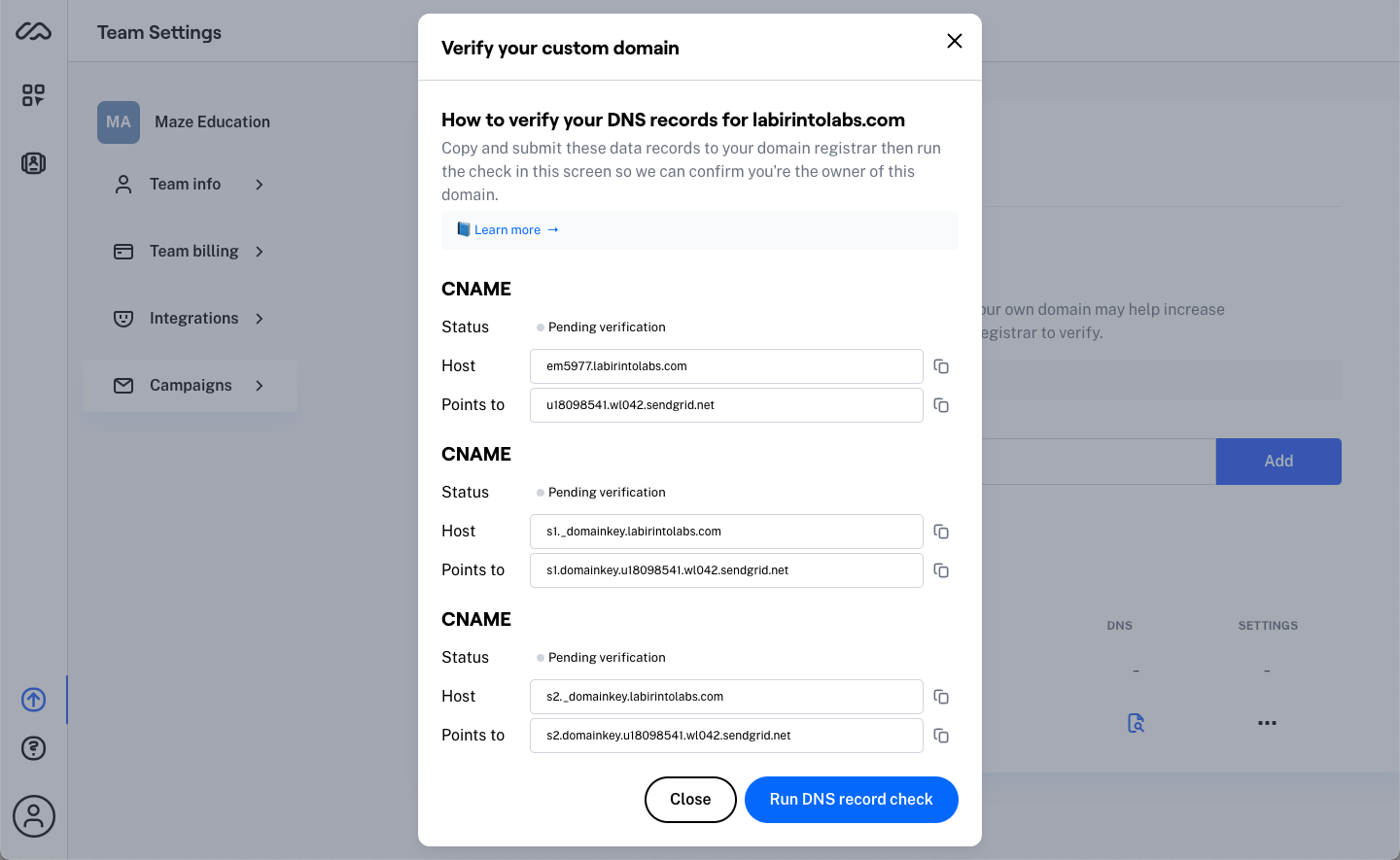 maze-reach-campaigns-verify-custom-email-domain.png